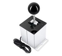 XBERSTAR Driving Force Shifter for Logitech G29/G27/G25/G920, PC USB H Gear Shift for Thrustmaster T300RS Racing Steering Shift Sequential H Gear Shift (White 6+R)