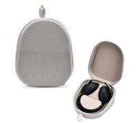 XBERSTAR Étui de protection pour casque Bluetooth sans fil Sony Pulse Elite avec rangement pour câble (gris clair)