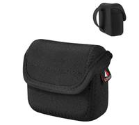 XBERSTAR Étui de rangement pour haut-parleur JBL Go2/GO4, étui de transport pour haut-parleur JBL Go2/GO4 avec boucle élastique, Noir/blanc, Moderne.