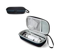 XBERSTAR Étui de transport pour Insta360 Flow, compatible avec stabilisateur de smartphone Insta 360 Flow alimenté par IA (fermeture éclair noire et bleue)