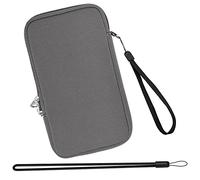 XBERSTAR Étui pour calculatrices graphiques Texas Instruments TI-84 TI-83 Plus CE et plus encore - Combinaison de plongée souple - Sac de rangement résistant aux chocs (gris)