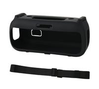 XBERSTAR Housse de protection en silicone pour haut-parleur Bose SoundLink Max avec bandoulière (Noir)