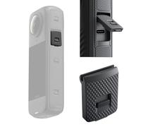 XBERSTAR Housse de protection USB pour appareil photo Insta360 X4 - Protection latérale de remplacement pour appareil photo Insta360 X4 - Protection contre la poussière et l'humidité (noir)