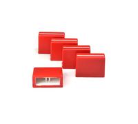 XBERSTAR Lot de 5 boutons coulissants pour mixeur DJ Pioneer DJM600 700 750 800 850 900 2000 (rouge)