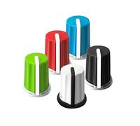 XBERSTAR Lot de 5 boutons de rechange pour manette de mixage Pioneer Numark Rane AKAI DJ (5 couleurs)