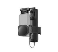 XBERSTAR Perche à selfie magnétique pliable pour appareil photo Insta360 X6 | Perche à selfie pliable 2 en 1 magnétique à dégagement rapide avec cache d'objectif