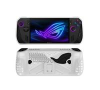 XBERSTAR ROG Ally Coque de protection en TPU souple avec support pour ASUS Rog Ally X 2024 (blanc)