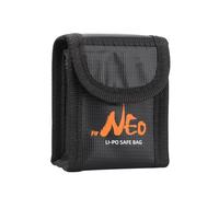 XBERSTAR Sac de sécurité pour DJI Neo - Anti-déflagrant LiPo - Sac de batterie pour DJI Neo - Résistant au feu - Pochette de rangement et de sécurité Droens - Accessoires de batterie, Pour 2 piles,