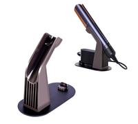 XBERSTAR Support de fixation en métal pour Dyson Airstrait HT01 - Support de rangement vertical en alliage d'aluminium avec support de rangement pour chargeur