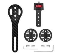 XBERSTAR Support pour ordinateur de vélo compatible avec caméra Insta360/Garmin/Blackbird/Bryton GPS