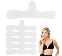 Xbessc 6 Pièces Doublures Anti Transpiration pour Soutien Gorge en Coton Réutilisables pour Femmes Doux et Respirant Blanc pour Le Sport et la Vie Quotidienne