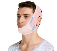XBFOCNH masque lifting visage,masque de modelage du visage en v,masque lifting ovale visage(rose)