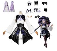 XBGXBG Vivian Banshee Cosplay Costume Outfit - [Zenless Zone Zero][Vêtements, accessoires, perruques inclus] -Jeu Anime Jou de rôle Costume Photographie Manga Exposition Fan Activité Cosplay Concours
