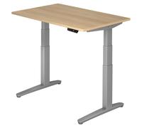 XBHM 12 SS | Bureau - 120 x 80 Chêne réglable en hauteur électriquement