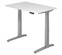 XBHM 12 SS | Bureau - Blanc 120 x 80 réglable en hauteur électriquement