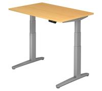 XBHM 12 SS | Bureau - Hêtre 120 x 80 réglable en hauteur électriquement