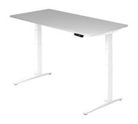 XBHM 16 GW | Bureau - Gris 160 x 80 réglable en hauteur électriquement