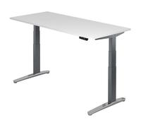 XBHM 19 GC | Bureau - Blanc 180 x 80 réglable en hauteur électriquement