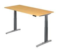 XBHM 19 GC | Bureau - Hêtre 180 x 80 réglable en hauteur électriquement