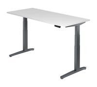 XBHM 19 GG | Bureau - Blanc 180 x 80 réglable en hauteur électriquement