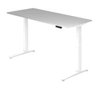 XBHM 19 WW | Bureau 180 x 80 réglable en hauteur électriquement Gris