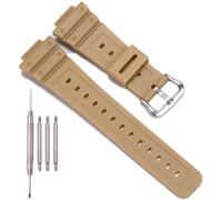 XBHSW Bracelet de rechange en résine compatible avec Casio G-shock DW-5600 GW-M5610 GW-6900 DW-6900 G-6900 G-6900 - Bracelet de montre de sport étanche (kaki)