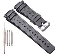 XBHSW Bracelet de rechange en résine compatible avec Casio G-Shock DW-5900 DW-6100 DW-6900 G-6900 DW-5600 pour homme - Bracelet de montre de sport étanche