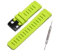XBHSW Bracelet de rechange en silicone pour montre Suunto D5 - 24 mm - Étanche - Pour sports de plein air - Pour homme - Vert