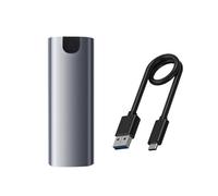 xbiez Adaptateur de boîtier SSD 5 Gbit/s/10 Gbit/s NVME vers USB 3.1 Prend en charge M-Key B-Key B + M Key Installation facile