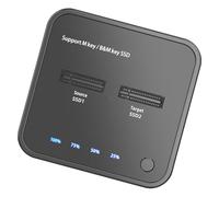 xbiez Boîtier de disques durs portables avec technologie de transfert en 1 seconde USB 3.1 Gens2 pour une gestion rapide des données et une compatibilité de sauvegarde