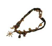 xbiez Bracelet tendance à double couche en pierre colorée - Bijou de festival unique adapté à tous les looks de la mode des femmes, taille unique, Comme décrit