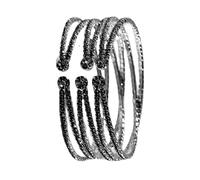 xbiez Bracelet tendance pour femme réglable avec strass et cristaux multicouches Accessoire pour accessoires, taille unique, Comme décrit