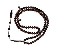 xbiez Chapelet bouddhiste fait à la main en bois Kukada fait à la main avec 99 perles - Accessoire spirituel Bodhi, 6 99, Comme décrit, Comme décrit.