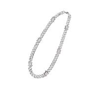xbiez Collier à chaîne cubaine au design élégant avec épine - Bracelet créatif pour un usage quotidien et les fêtes - Accessoire streetwear tendance, taille unique, Comme décrit, Comme décrit.