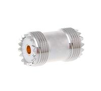 xbiez Connecteur Adaptateur Coaxial UHF SO239 Femelle à Femelle, sur Panneau, Antenne Droite FM