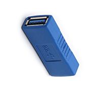 xbiez Connecteurs coupleurs femelles USB 3.0 pour rallonger la longueur du câble et transmission rapide de données 5 Gbit/s, connecteurs USB portables, transfert de données