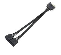 xbiez Duals Répartiteur d'alimentation 15 broches avec ports haute intensité pour connexion simultanée Câble répartiteur d'ordinateur