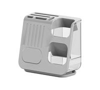 xbiez Égouttoir à ustensiles de cuisine compact avec trous de drainage, passe au lave-vaisselle pour l'efficacité de l'espace de travail