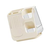 xbiez Égouttoir à ustensiles de cuisine compact avec trous de drainage, passe au lave-vaisselle pour l'efficacité de l'espace de travail