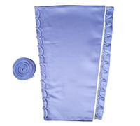 xbiez Ensemble de corset, corset et bouclier à lacets satinés pour robe de mariée, fermeture éclair, 4 m, réglable