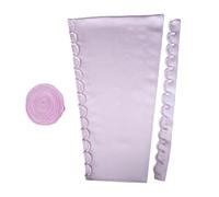 xbiez Ensemble de corset, corset et bouclier à lacets satinés pour robe de mariée, fermeture éclair, 4 m, réglable