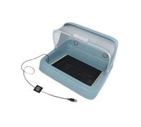 xbiez Incubateur d ' Oiseaux Professionnel, boîte d ' élevage, contrôle Facile de la température, Observation Claire, Facile pour l ' éclosion des volailles, couveuse d ' Oiseaux en Acier Inoxydable