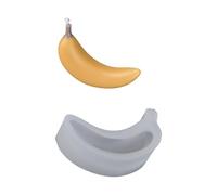 xbiez Moules en silicone en forme de fruit pour savon, chocolat, bonbons, gâteau, fondant, banane