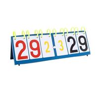 xbiez Panneau d'affichage multifonction en PVC texturé pour gymnase, terrains de jeux, hockey, matchs, suivi, gardien de score sportif