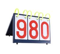 xbiez Panneau d'affichage multifonction en PVC texturé pour gymnase, terrains de jeux, hockey, matchs, suivi, gardien de score sportif