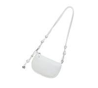 xbiez Petit sac à bandoulière en cuir pour femme avec sangle réglable - Sac à main tendance - Sac à main à bandoulière, blanc, One Size