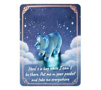 xbiez Petite figurine d'ours en résine miniature de poche pour fête d'anniversaire d'enfants, fête prénatale, mariage, fête d'anniversaire d'enfant
