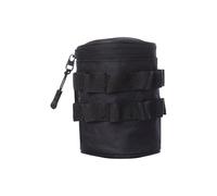 xbiez Pochettes pour bouteille d'eau avec trou de suspension pour porte-gobelet, porte-gobelets, bouilloires, articles divers, isolation thermique, housse de protection pour articles divers, Noir , S