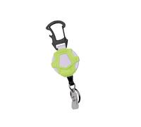 xbiez Porte-clés antivol pour extérieur - Porte-badges rétractables en fil d'acier - Boucles de chaîne durables