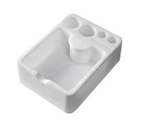 xbiez Récipient multifonction pour marc de café avec sillons de rangement, pieds en caoutchouc et tampon antibruit, 0,8 l, construction compacte, boîte permanente pour café, restaurant